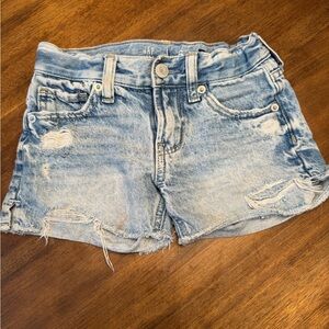 GAP Girls Light Blue Jean Shorts